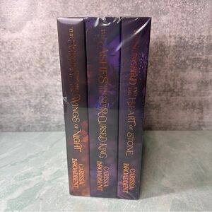 Crowns of Nyaxia Set of 3 Reprint Hardbacks Sealed The Bookish Box